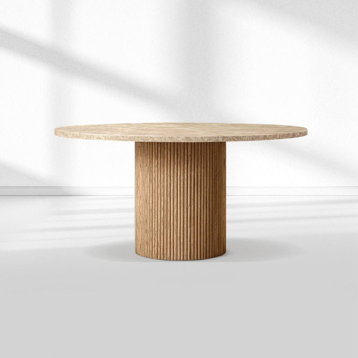 Mullora Stone Round Dining Table