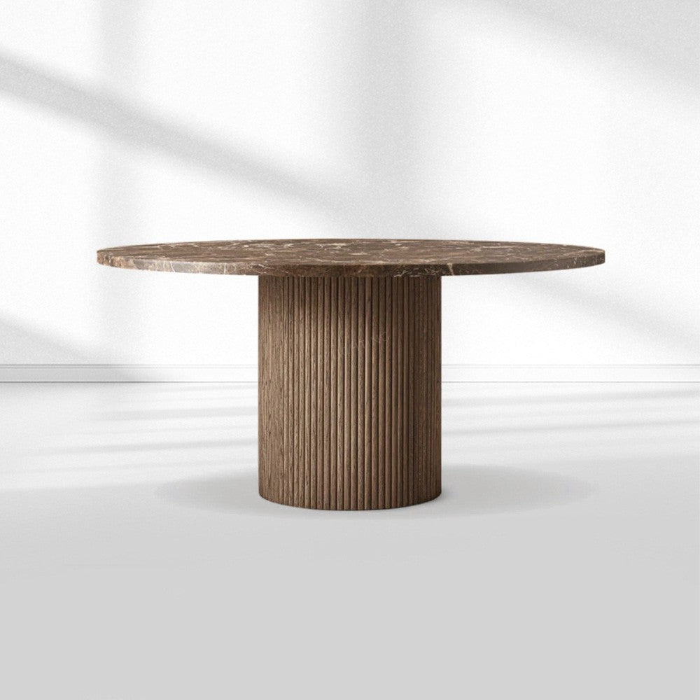 Mullora Stone Round Dining Table