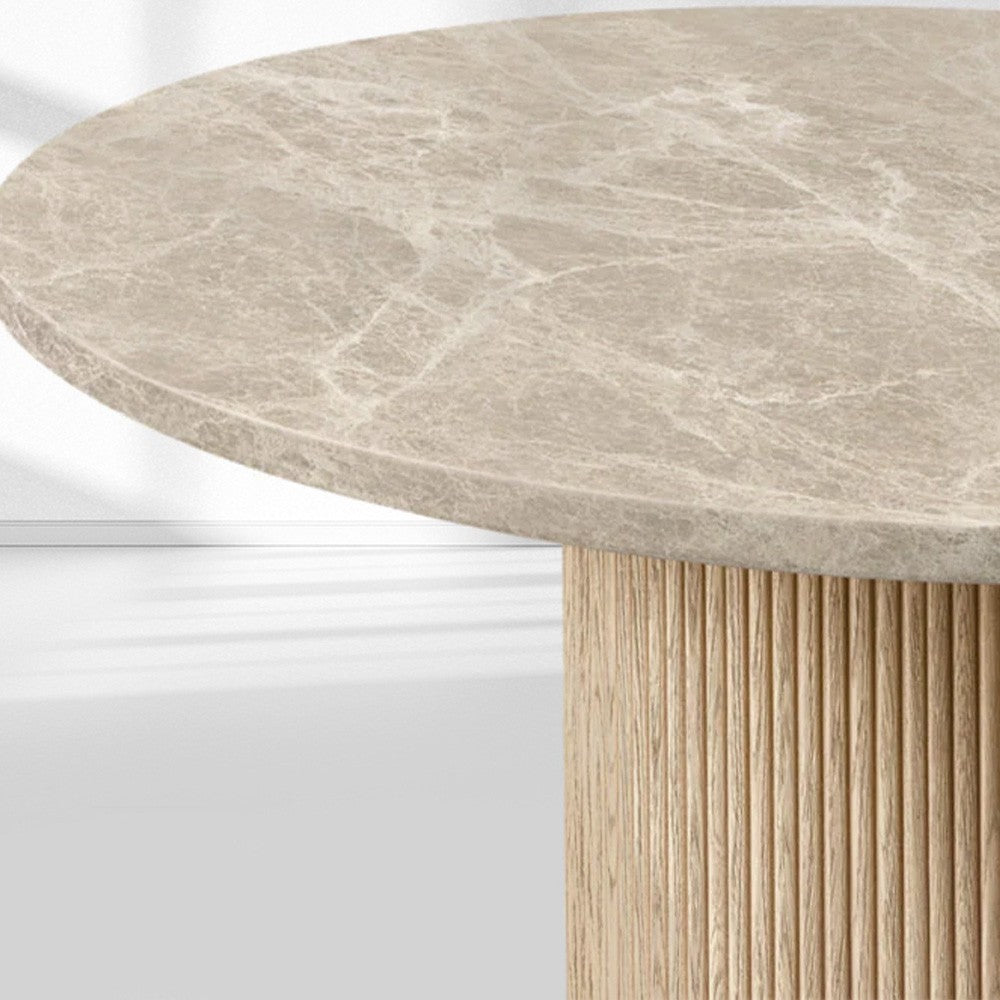 Mullora Stone Round Dining Table