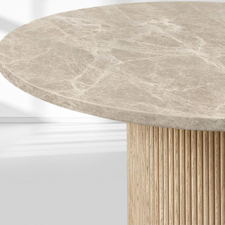 Mullora Stone Round Dining Table