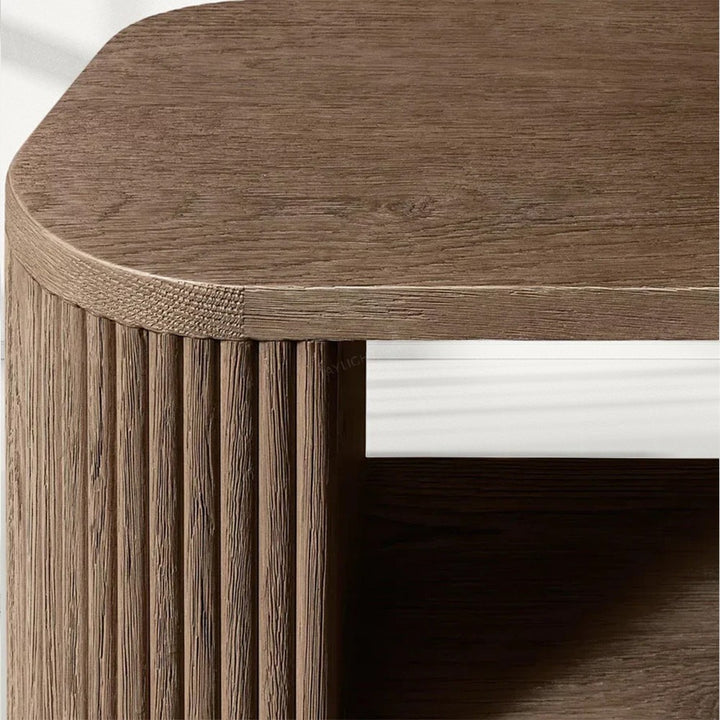 Mullora  Wood Sofa Back Console Table