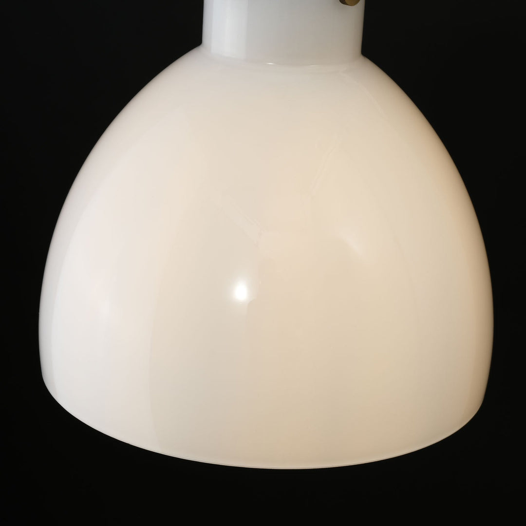 Funda Milk Glass Cloche Pendant