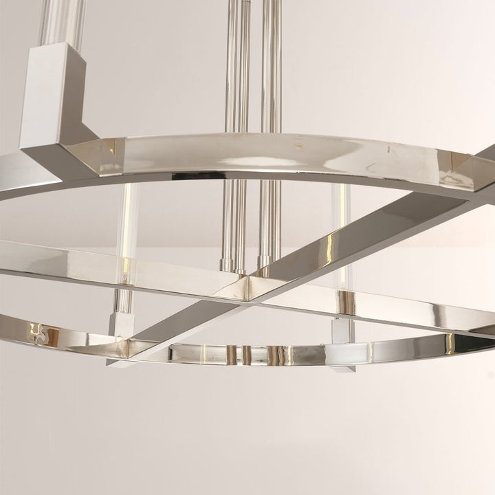 Cannel Round Chandelier 48''