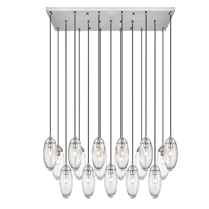 Oval Linear Chandelier