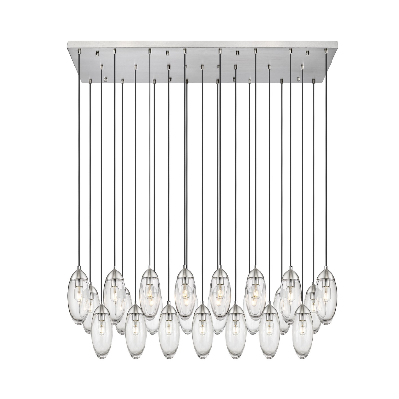 Oval Linear Chandelier