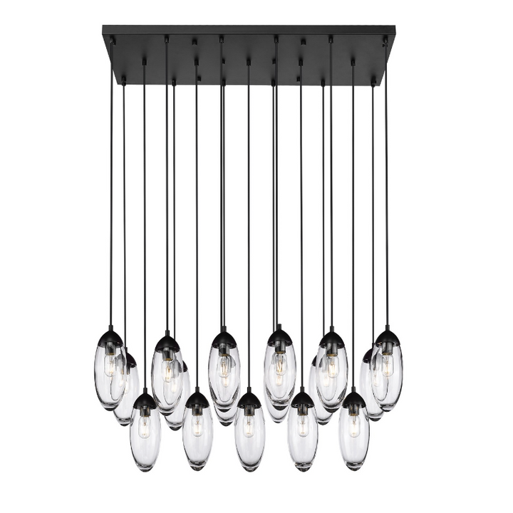 Oval Linear Chandelier