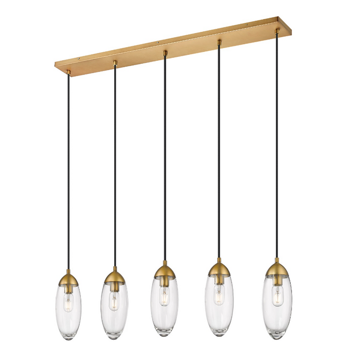 Oval Linear Chandelier