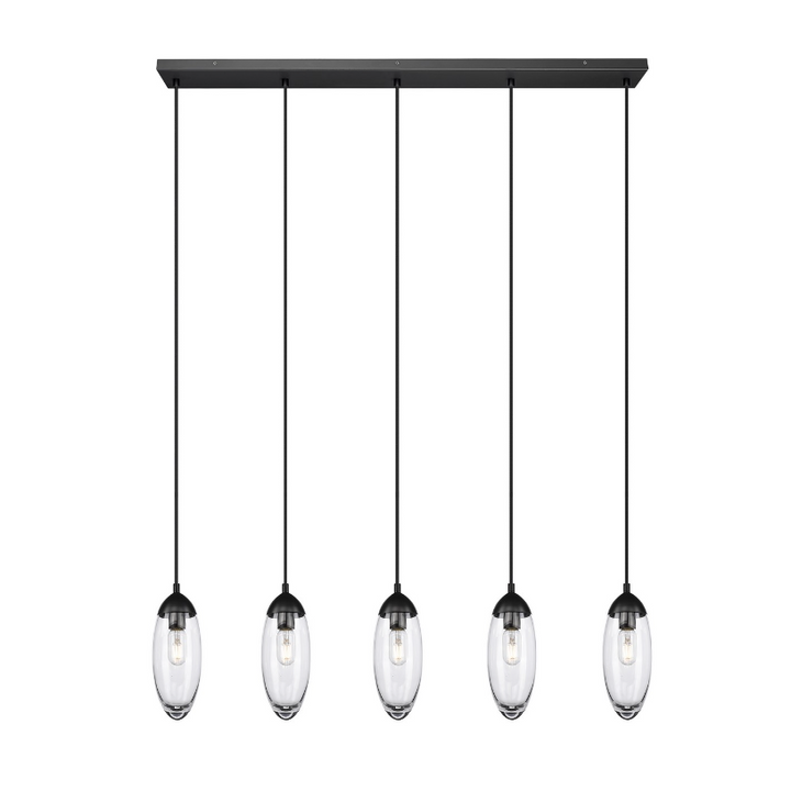 Oval Linear Chandelier