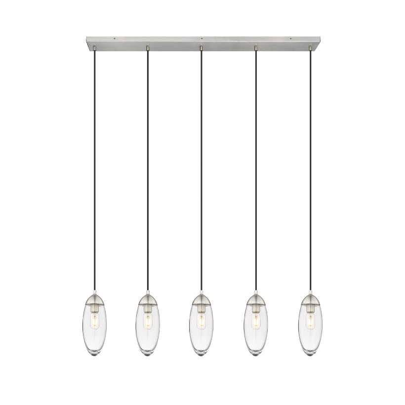 Oval Linear Chandelier