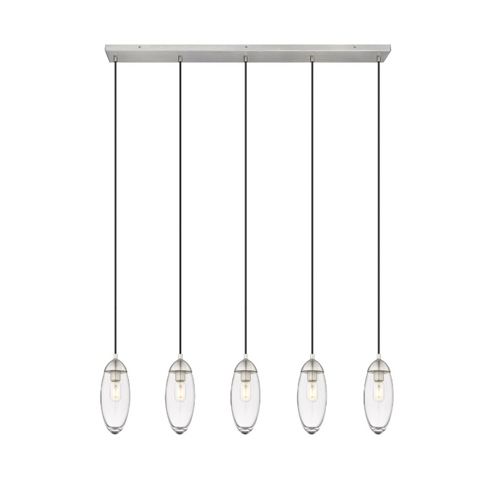 Oval Linear Chandelier