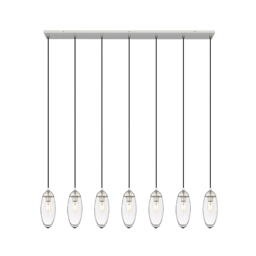 Oval Linear Chandelier