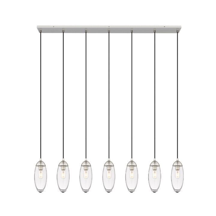 Oval Linear Chandelier