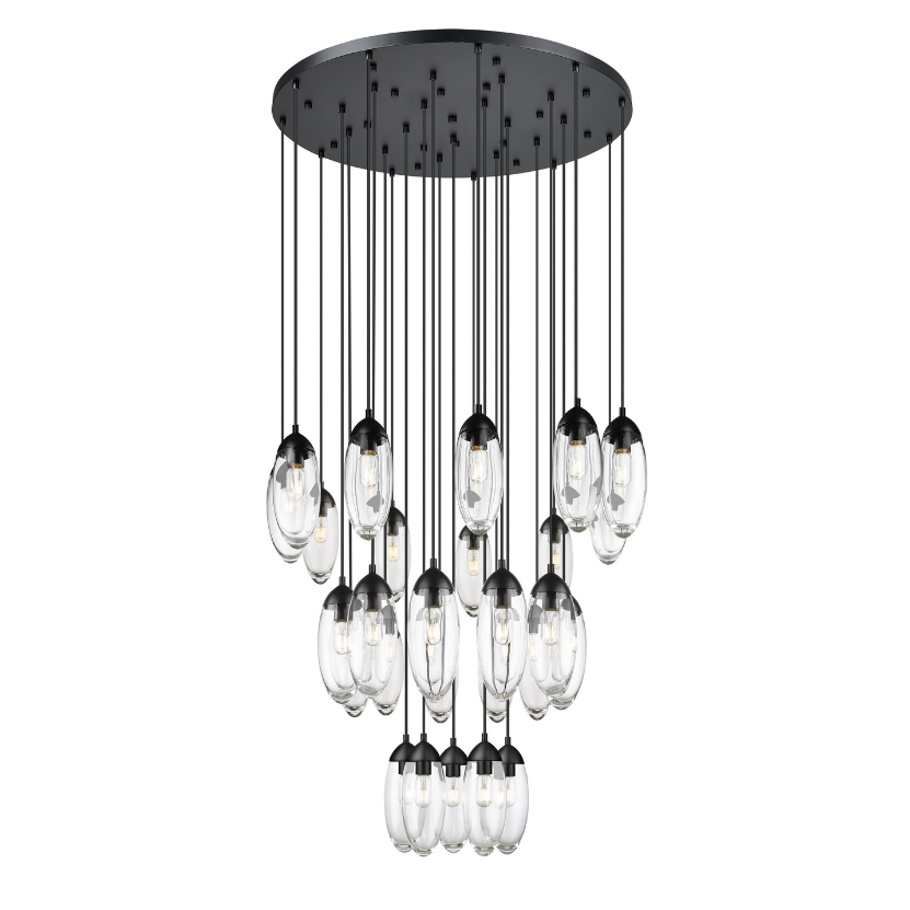 Oval Round Chandelier