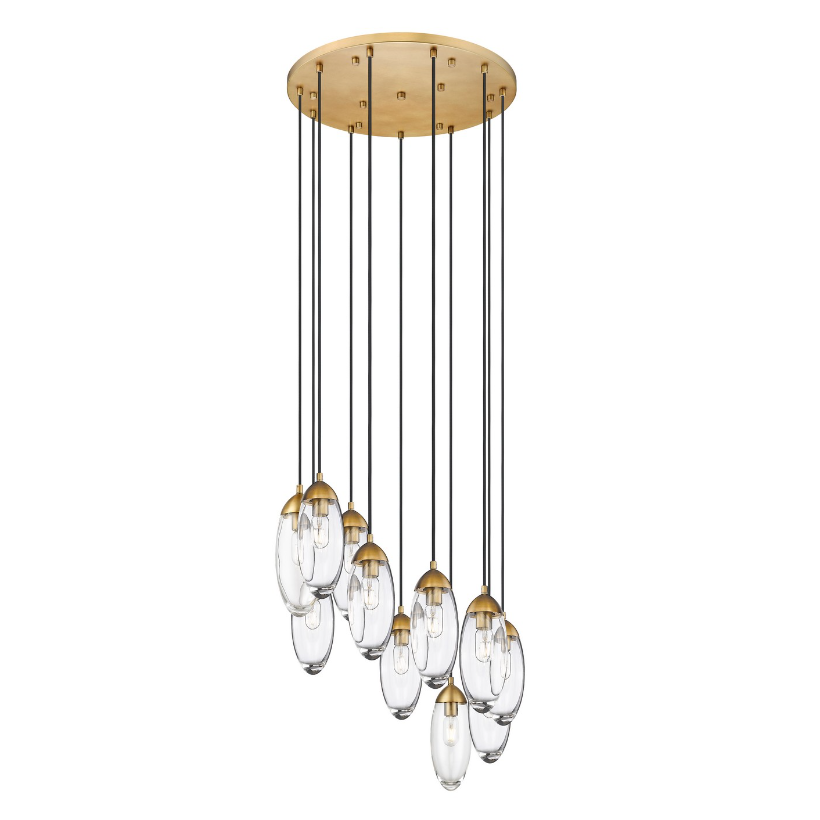 Oval Round Chandelier