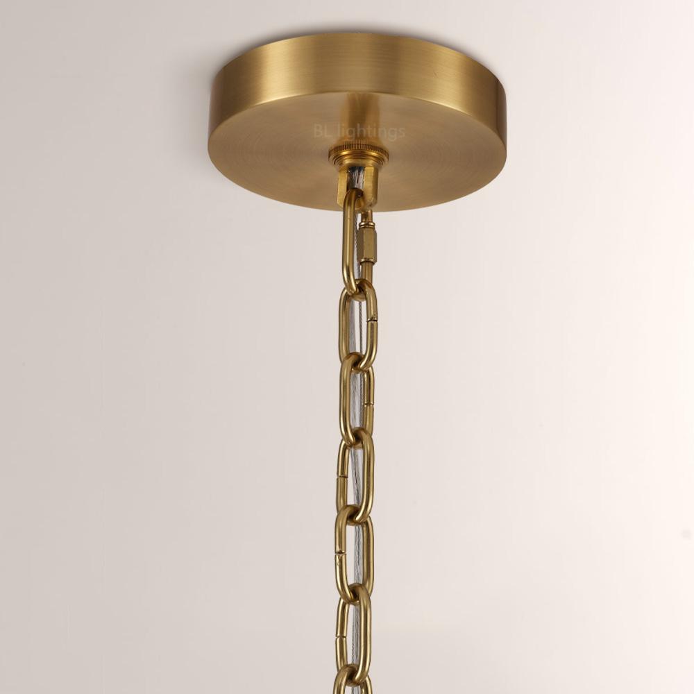 Harrington Calcite Round Chandelier 43"