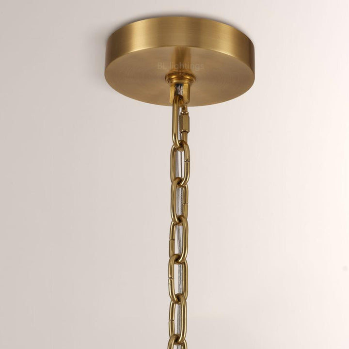 Harrington Calcite Round Chandelier 43"