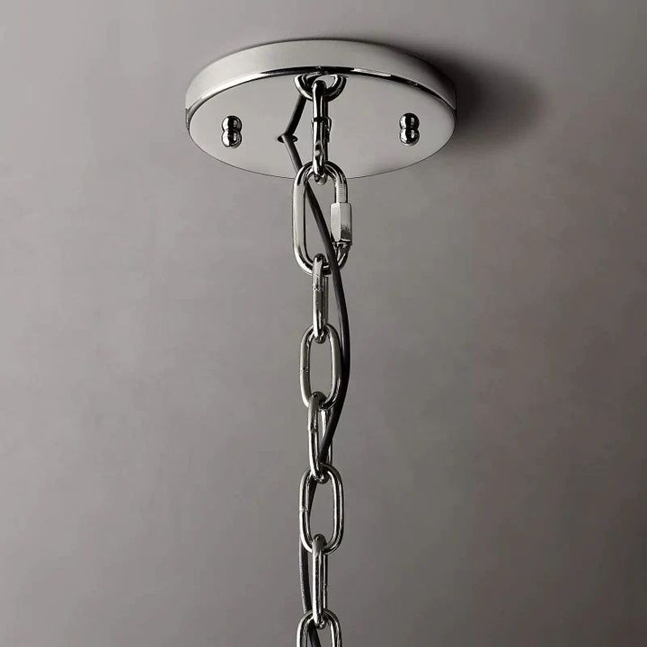 Paula Calcite Round Chandelier 60"