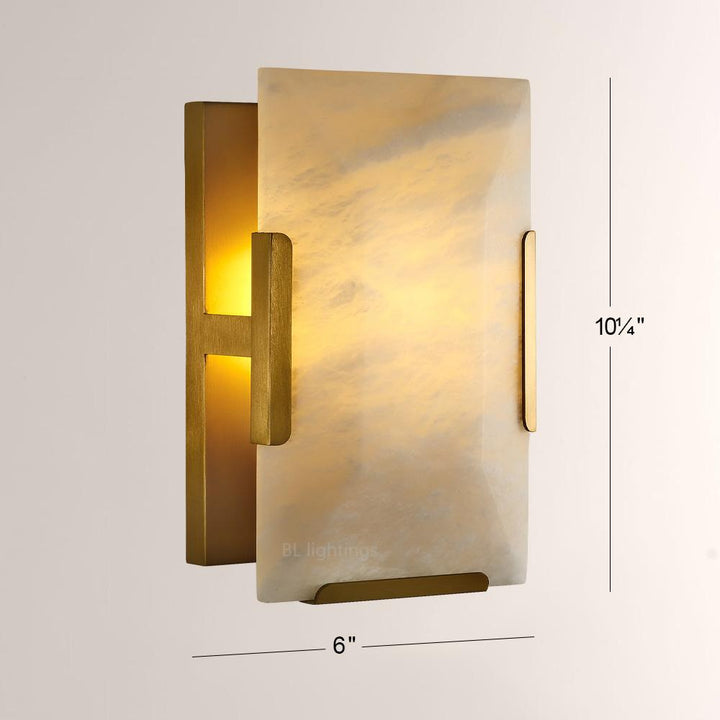 Harrington Calcite Short Wall Sconce