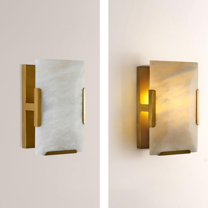 Harrington Calcite Short Wall Sconce