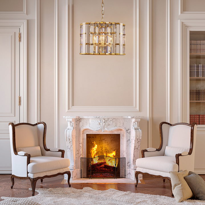 Paula Cylindrical/ Linear Chandelier