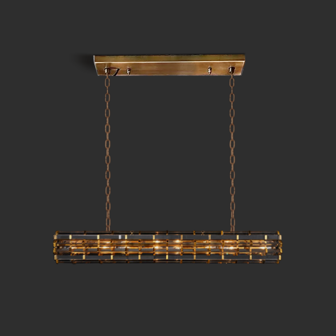 Paula Cylindrical/ Linear Chandelier