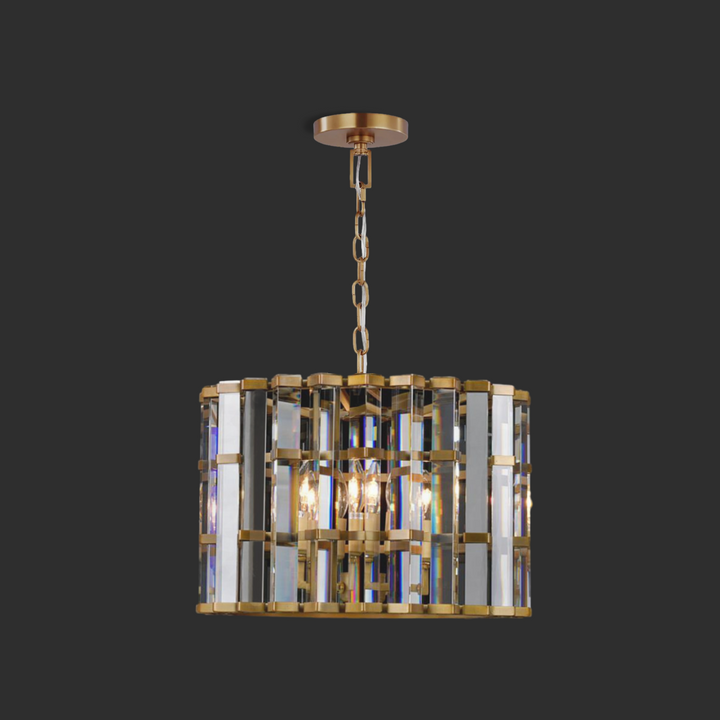 Paula Cylindrical/ Linear Chandelier