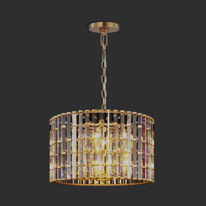 Paula Cylindrical/ Linear Chandelier