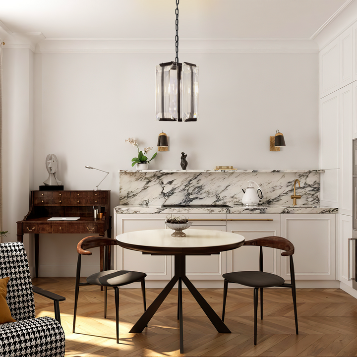 Paula Square Crystal Pendant