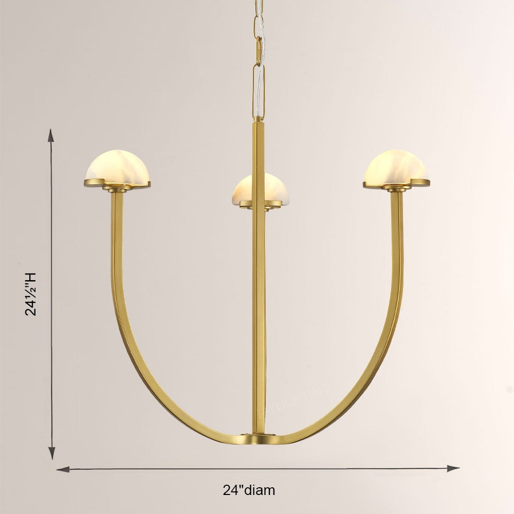 Pedrill Round Chandelier 24“D
