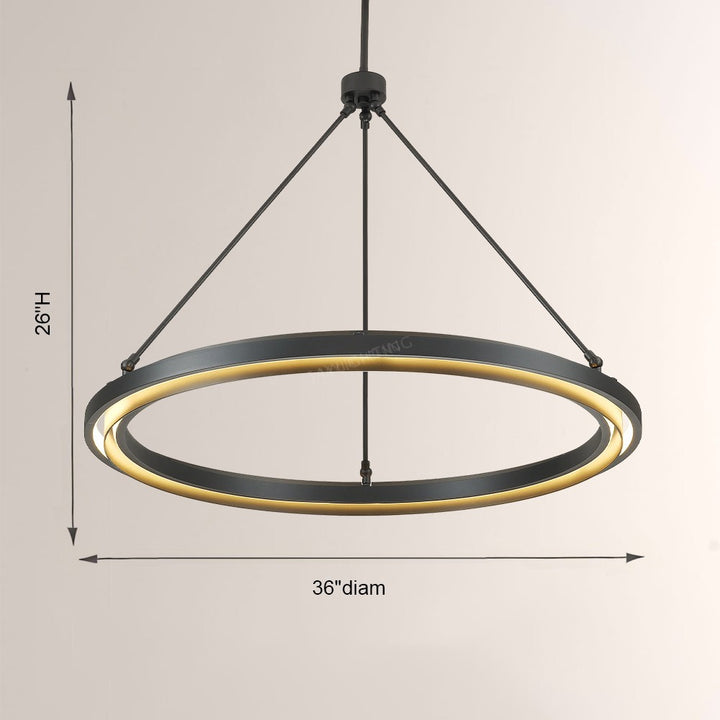 Perez Round Chandelier 36"