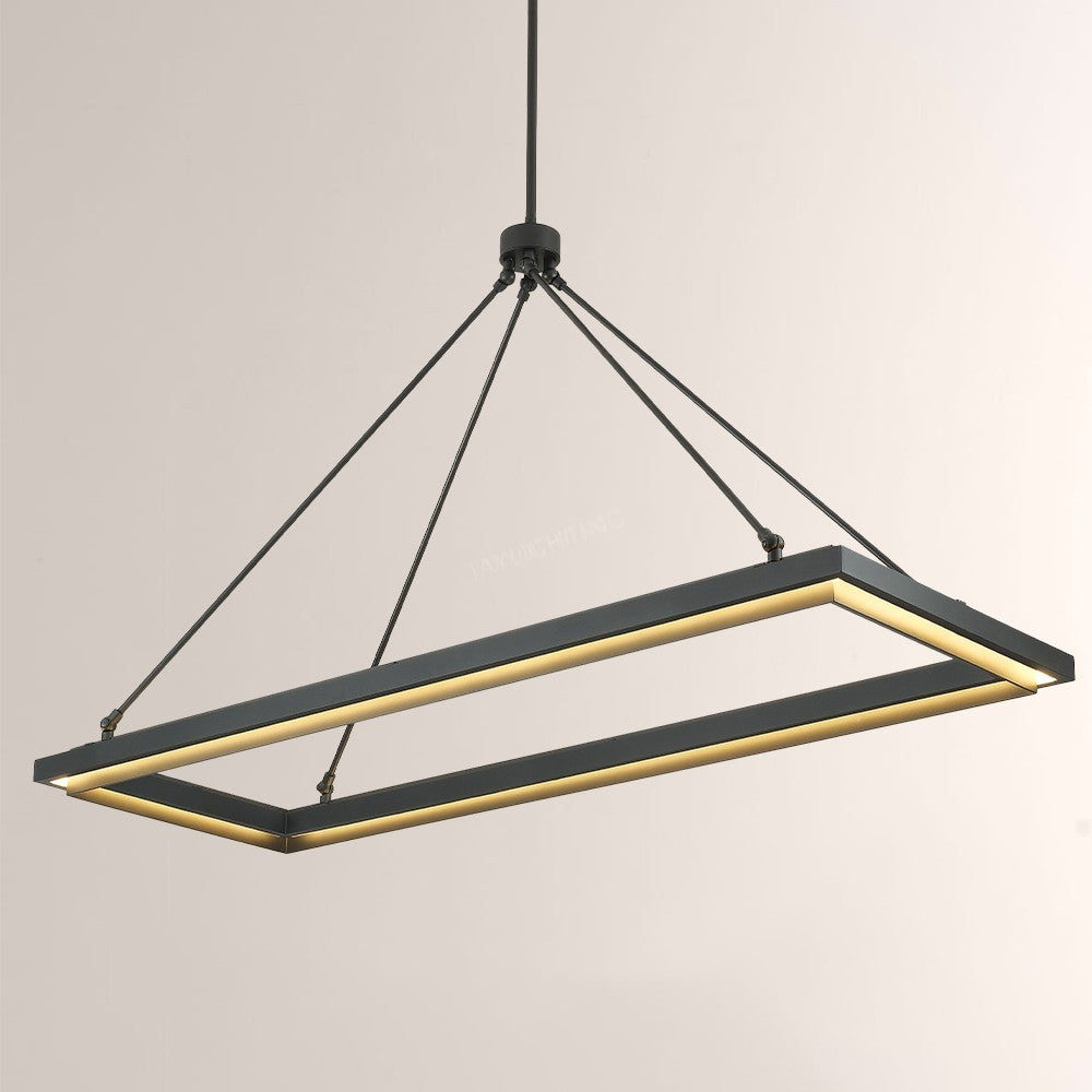 Perez Rectangular Chandelier 48"