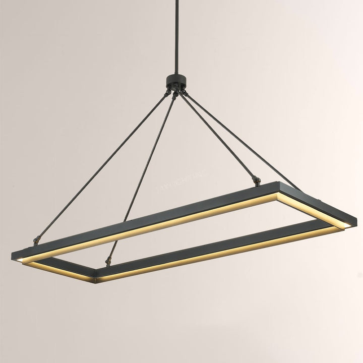 Perez Rectangular Chandelier 48"