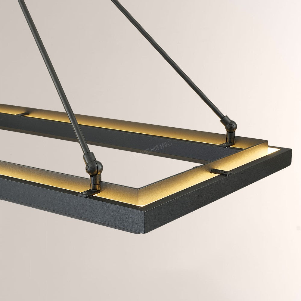 Perez Rectangular Chandelier 48"