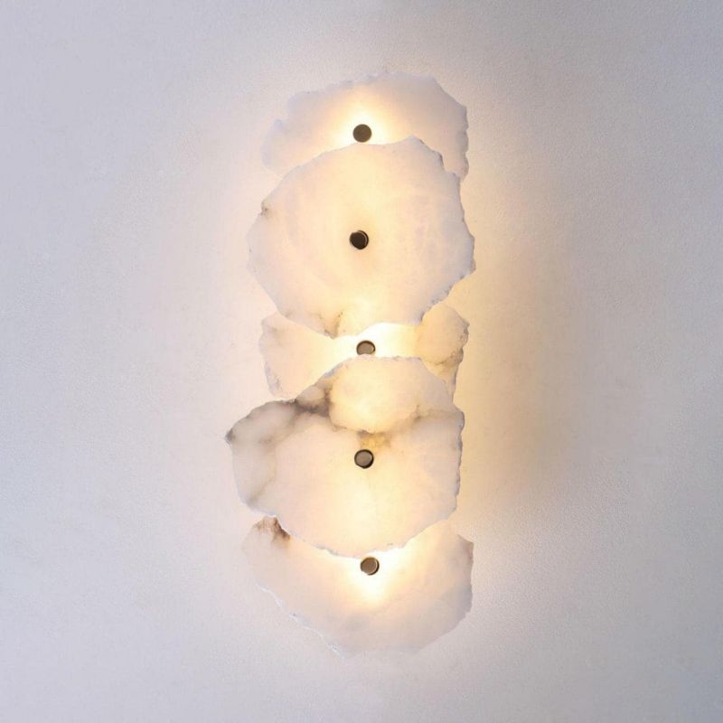 Nasile Alabaster Wall Sconce