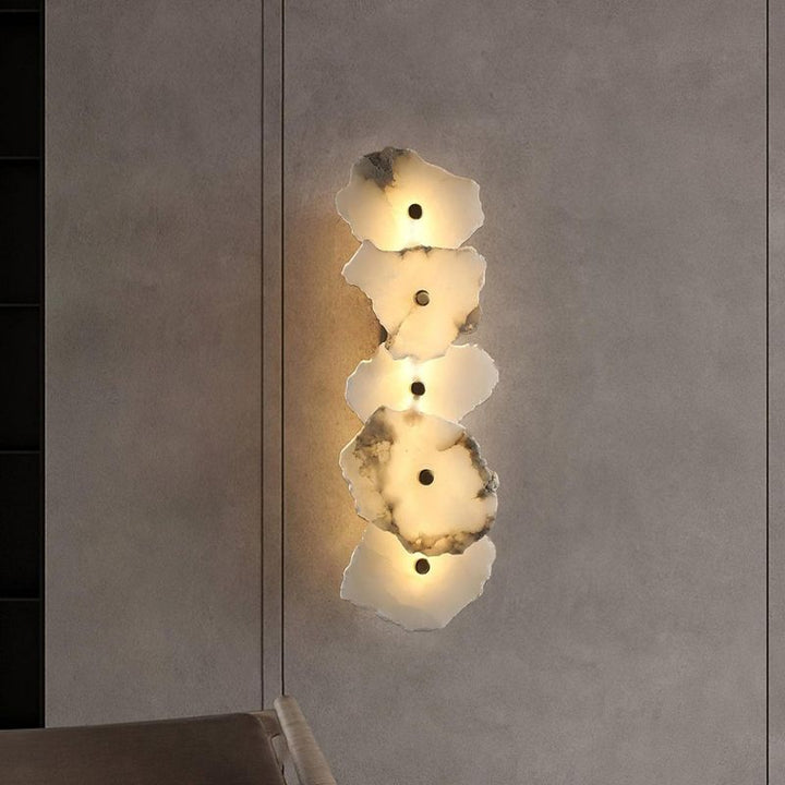 Nasile Alabaster Wall Sconce