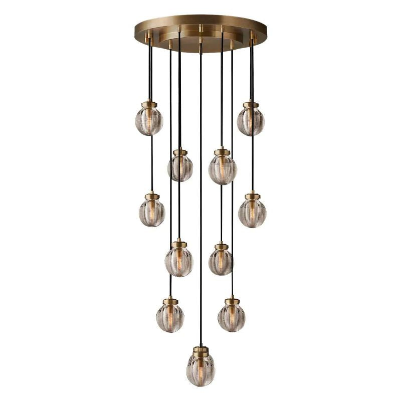 Popular Pearl Ball Round Chandelier 22"D