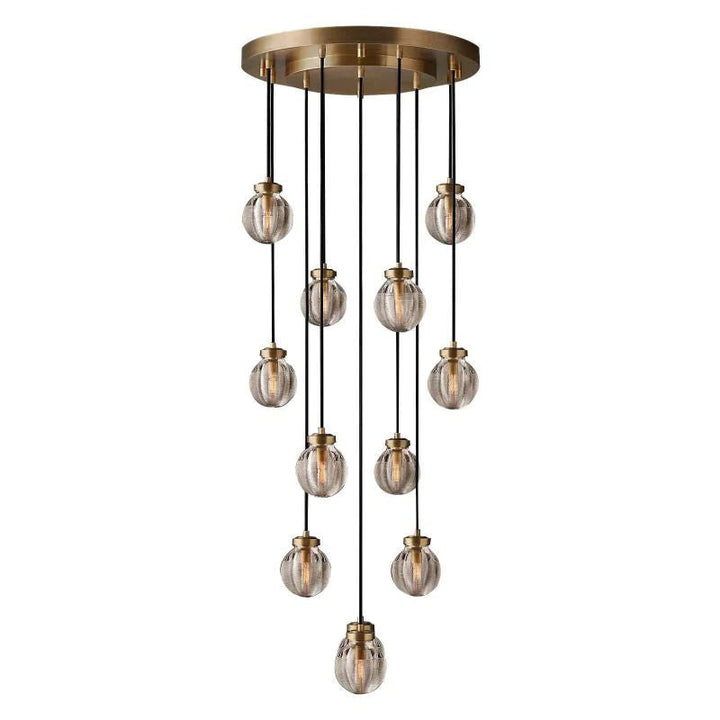 Popular Pearl Ball Round Chandelier 22"D