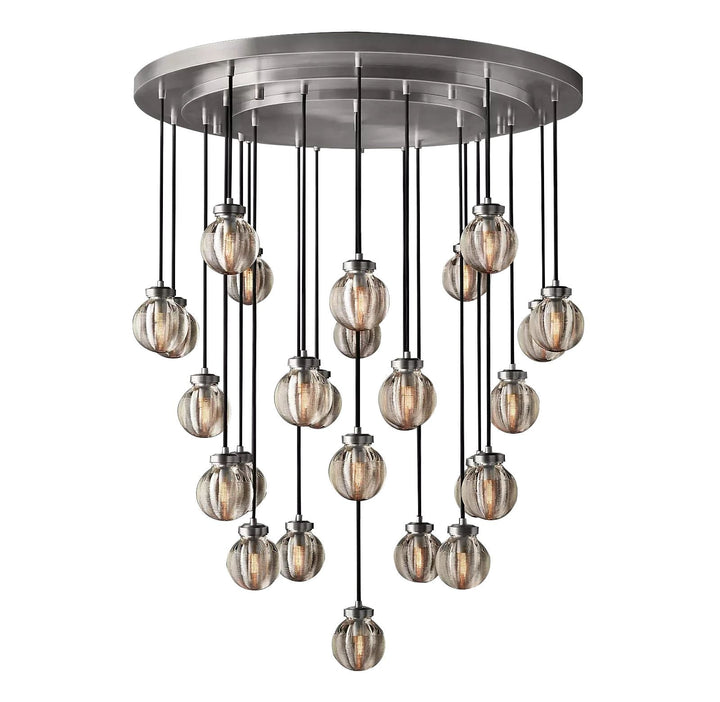 Popular Pearl Ball Round Chandelier 38"