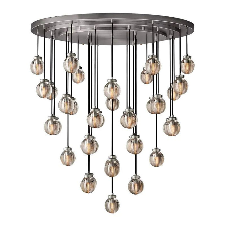 Popular Pearl Ball Round Chandelier 48"D