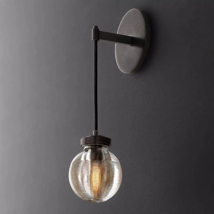 Popular Pearl Glass Cord Ball Wall Sconce
