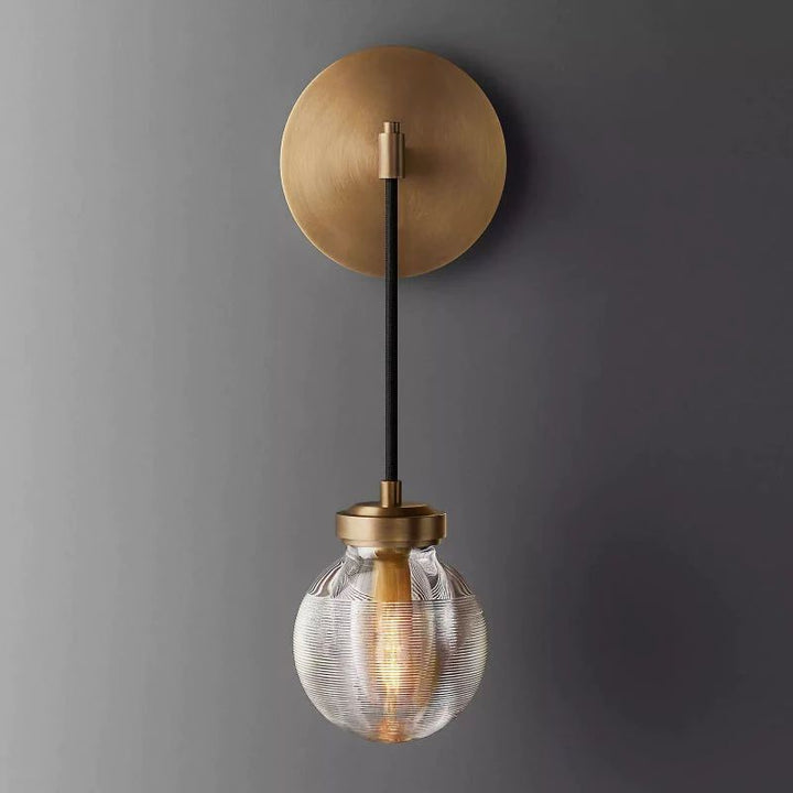 Popular Pearl Glass Cord Ball Wall Sconce