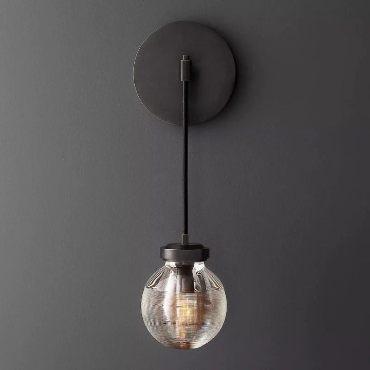 Popular Pearl Glass Cord Ball Wall Sconce