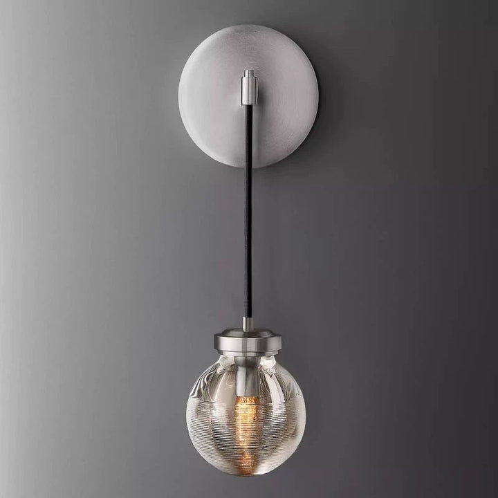 Popular Pearl Glass Cord Ball Wall Sconce