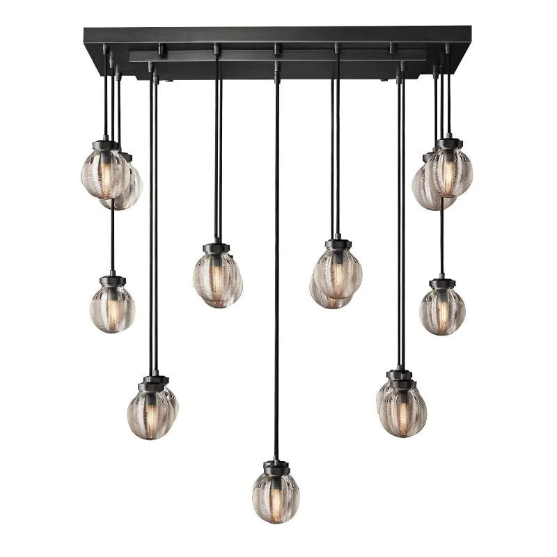 Popular Pearl Rectangle Chandelier 36"