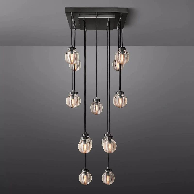 Popular Pearl Rectangle Chandelier 36"