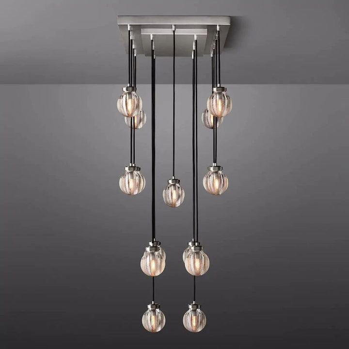 Popular Pearl Rectangle Chandelier 36"