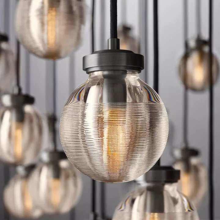 Popular Pearl Rectangle Chandelier 72"