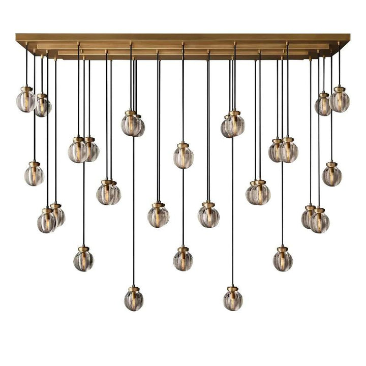 Popular Pearl Rectangle Chandelier 72"