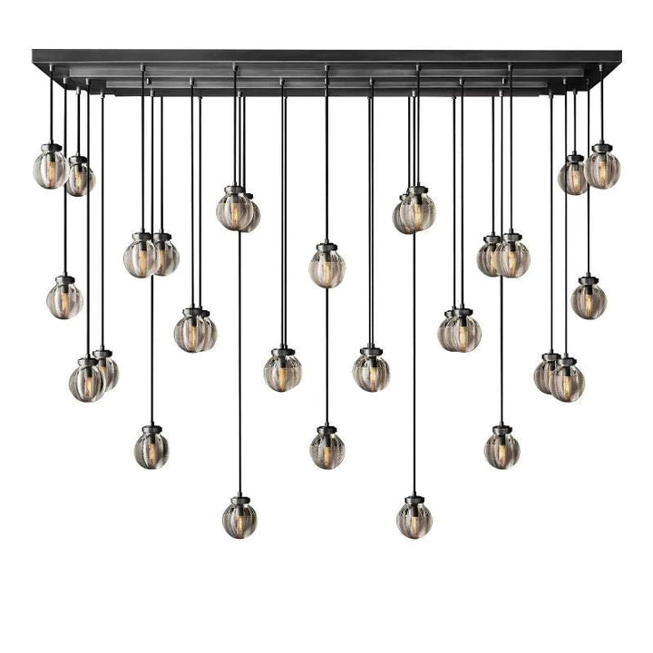 Popular Pearl Rectangle Chandelier 72"