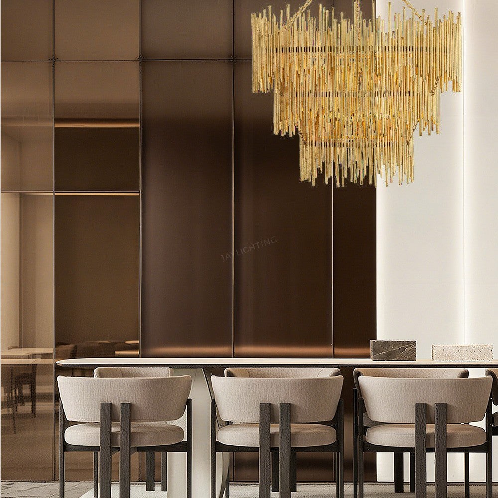 Althely 12 Lights  3- Tier Chandelier